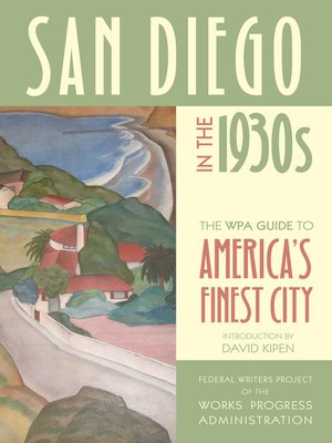 cover image of San Diego in the 1930s